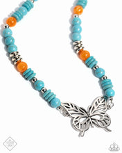 Load image into Gallery viewer, Paparazzi - Try As I FLIGHT - Blue Necklace