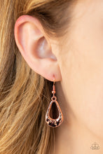 Load image into Gallery viewer, Paparazzi - Teardrop Envy - Copper Necklace