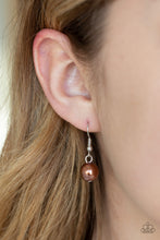 Load image into Gallery viewer, Paparazzi - HEIR-headed - Brown Necklace