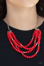 Load image into Gallery viewer, Paparazzi - Best POSH-ible Taste - Red Necklace