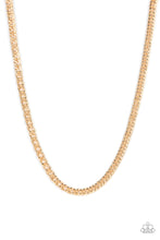 Load image into Gallery viewer, Paparazzi - Valiant Victor - Gold Urban Necklace