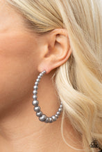 Load image into Gallery viewer, Paparazzi - Glamour Graduate - Silver Earrings