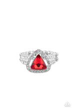 Load image into Gallery viewer, Paparazzi - Elevated Engagement - Red Ring