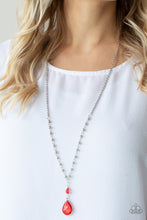 Load image into Gallery viewer, Paparazzi - Titanic Splendor - Red Necklace