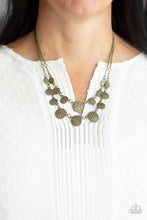 Load image into Gallery viewer, Paparazzi - Pebble Me Pretty - Brass Necklace