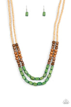 Load image into Gallery viewer, Paparazzi - Bermuda Bellhop - Green Necklace