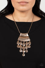 Load image into Gallery viewer, Paparazzi - Totem Trek - Gold Necklace
