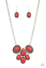 Load image into Gallery viewer, Paparazzi All-Natural Nostalgia - Red Necklace
