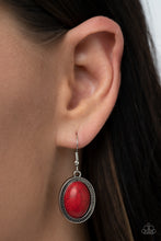 Load image into Gallery viewer, Paparazzi All-Natural Nostalgia - Red Necklace