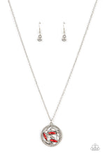 Load image into Gallery viewer, Paparazzi - Head-Spinning Sparkle - Red Necklace