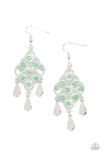 Load image into Gallery viewer, Paparazzi - Sentimental Shimmer - Green Earring