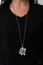 Load image into Gallery viewer, Paparazzi - BLOOM Shaka-Laka - Silver Necklace