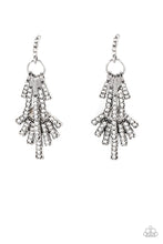 Load image into Gallery viewer, Paparazzi - Fan of Glam - White Earring