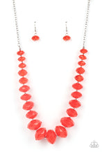 Load image into Gallery viewer, Paparazzi - Happy-GLOW-Lucky - Red Necklace