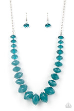 Load image into Gallery viewer, Paparazzi - Happy-GLOW-Lucky - Blue Necklace