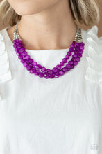 Load image into Gallery viewer, Paparazzi - Pacific Picnic - Purple Necklace
