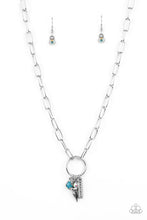 Load image into Gallery viewer, Paparazzi - Inspired Songbird - Blue Necklace