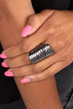 Load image into Gallery viewer, Paparazzi - Imperial Glory - Black Ring