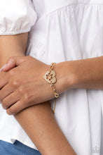 Load image into Gallery viewer, Paparazzi - PAW-sitively Perfect - Gold Bracelet