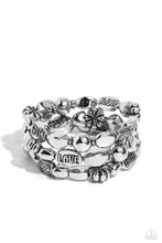 Load image into Gallery viewer, Paparazzi - Enchanting Emotion - Silver Bracelet