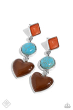 Load image into Gallery viewer, Paparazzi - Desertscape Debut - Brown Earrings