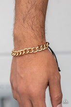 Load image into Gallery viewer, Paparazzi - Sideline - Gold Bracelet
