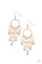 Load image into Gallery viewer, Paparazzi - When Life Gives You Pearls - Gold Earrings
