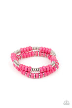 Load image into Gallery viewer, Paparazzi - Desert Rainbow - Pink Bracelet
