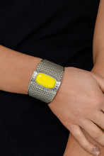 Load image into Gallery viewer, Paparazzi - Poshly Pharaoh - Yellow Bracelet

