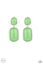 Load image into Gallery viewer, Paparazzi - Meet Me At The Plaza - Green Earrings
