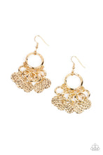 Load image into Gallery viewer, Paparazzi - Partners in CHIME - Gold Earrings
