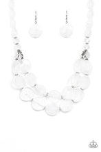 Load image into Gallery viewer, Paparazzi - Beach Day Demure - White Necklace
