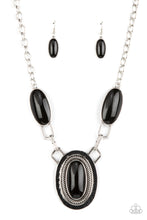 Load image into Gallery viewer, Paparazzi - Count to TENACIOUS - Black Necklace
