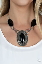 Load image into Gallery viewer, Paparazzi - Count to TENACIOUS - Black Necklace
