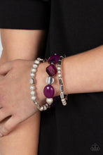 Load image into Gallery viewer, Paparazzi - Marina Magic- Purple Bracelet
