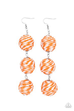 Load image into Gallery viewer, Paparazzi - Laguna Lanterns - Orange Earring
