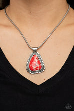 Load image into Gallery viewer, Paparazzi - Artisan Adventure - Red Necklace

