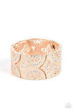 Load image into Gallery viewer, Paparazzi - Wheeling and Dealing - Rose Gold Bracelet
