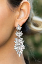Load image into Gallery viewer, Paparazzi - Frozen Fairytale - White Earring
