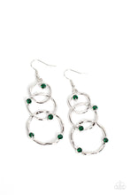 Load image into Gallery viewer, Paparazzi - Revolving Radiance - Green Earring
